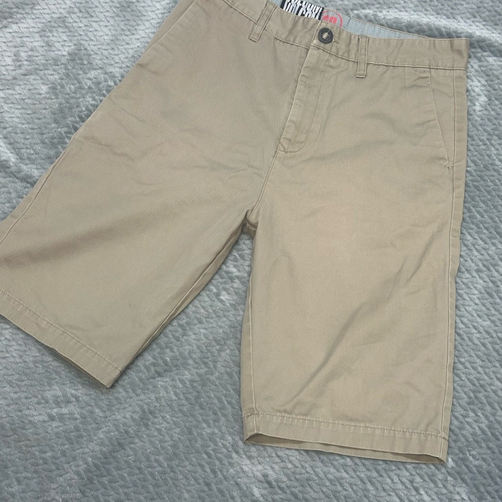 VIntage Volcom Shorts Men Size‎ 30 Chino Flat Front Skater Y2K Grunge Surf - Picture 7 of 10